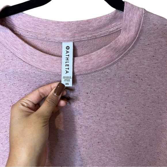 Athleta S Balance Pullover Top Victorian Berry Multi XS - Picture 7 of 7